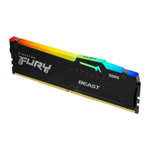 Módulo de memoria Kingston Technology FURY Beast RGB DDR5 5600MT/s CL36