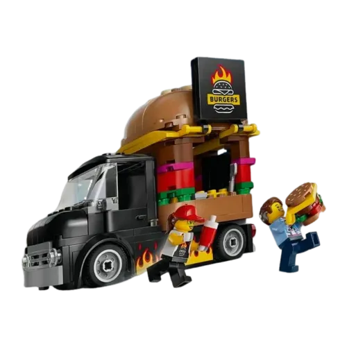 Set LEGO City Burger Truck 60404 194 piezas +5 años