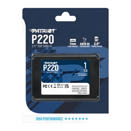SSD Patriot Memory P220 2.5 pulgadas SATA III
