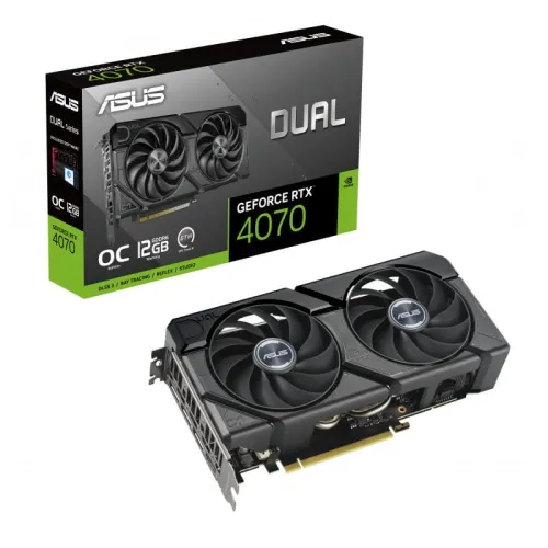 ASUS DUAL-RTX4070-O12GD6-EVO RTX 4070 12 GB GDDR6 Tarjeta gráfica