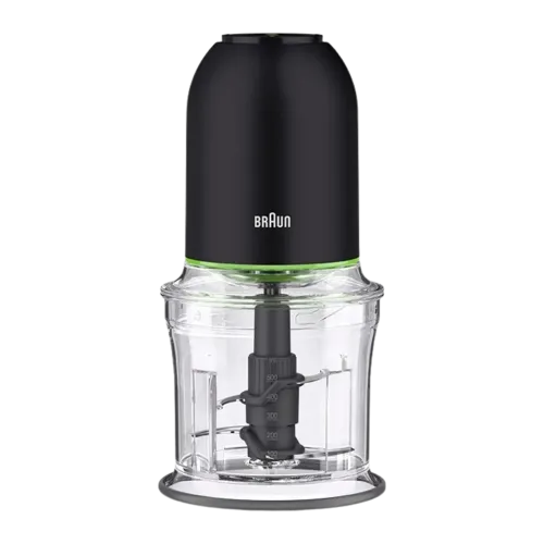 Picadora eléctrica Braun MultiPractic 3 0,5L 500W 2 velocidades Negro CH3011BK