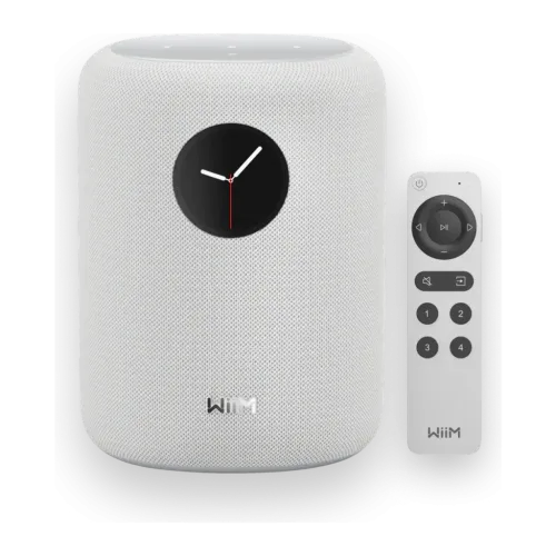 WiiM Sound Pantalla táctil 1,8 pulgadas 100W WiFi AirPlay Chromecast compatible con Alexa Altavoz Bluetooth 5.3