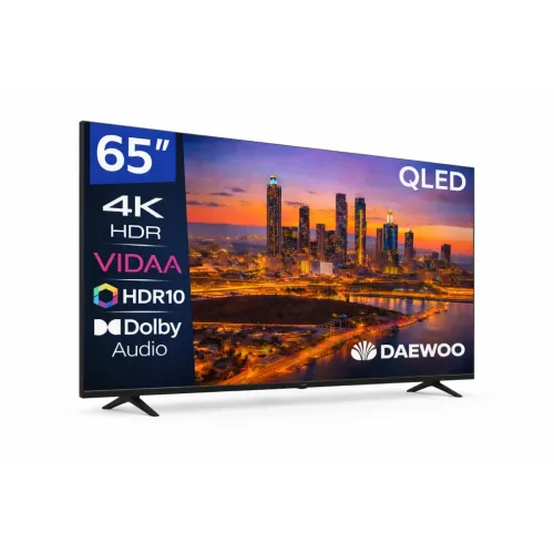 Televisor Daewoo 65VB56QV 65 pulgadas QLED 4K VIDAA Smart TV Dolby Audio