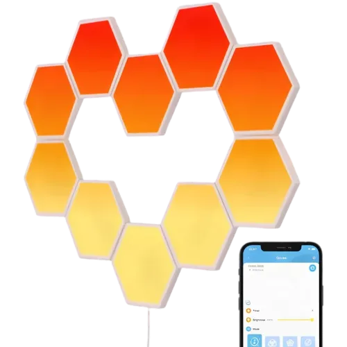 Govee H6061 Glide Hexa Light RGBIC Wifi Bluetooth Panel de luz inteligente