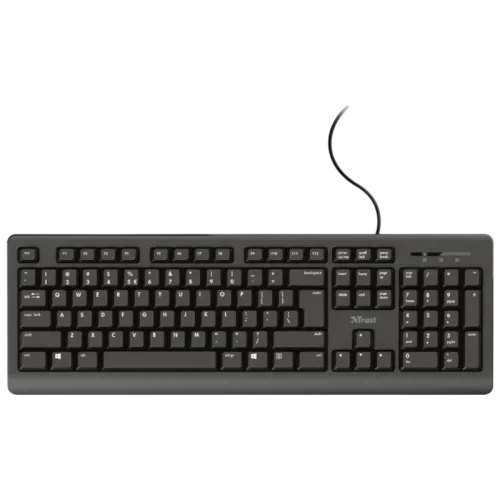 Teclado de Membrana Trust TK-150 USB Negro