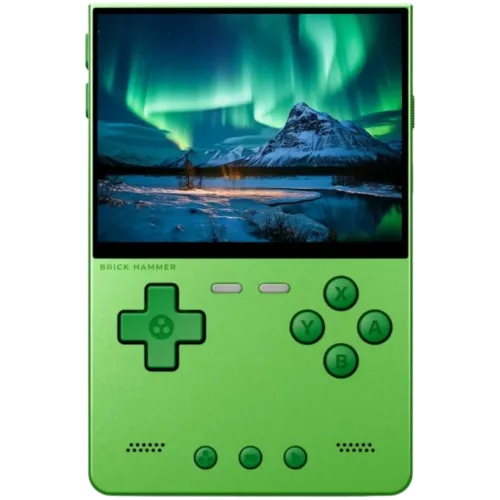 Trimui Brick Hammer Metal (Sin SD Card) Verde Consola retro