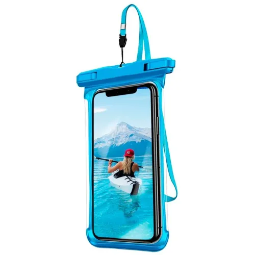 Funda Impermeable para Móvil Universal Blanco