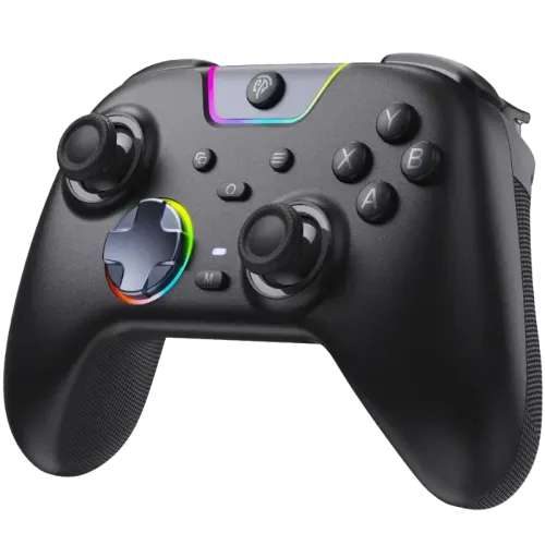 EasySMX X05 Pro PC Gamepad Negro Mando multiplataforma con triple conexión 2.4 GHz/Bluetooth/USB-C