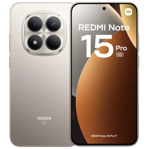 Xiaomi Redmi Note 15 Pro 5G 12GB/512GB Titanio 6,83 pulgadas AMOLED 120Hz 200MP 6580mAh 90W NFC
