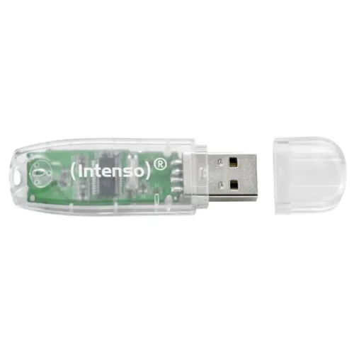 Intenso Rainbow Line 32GB Transparente USB 2.0 Pendrive