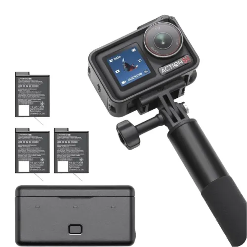 DJI Osmo Action 5 Pro Adventure Combo 4K 30fps Cámara deportiva + Pack de Accesorios