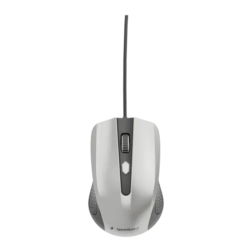 Ratón Gembird Negro MUS-4B-01