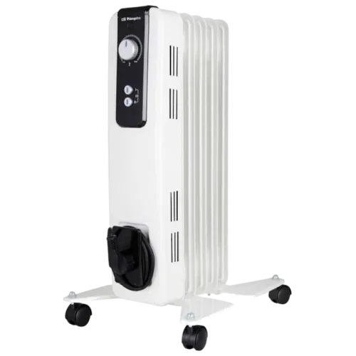 Radiador de aceite eléctrico Orbegozo RH 1000 1000W Blanco