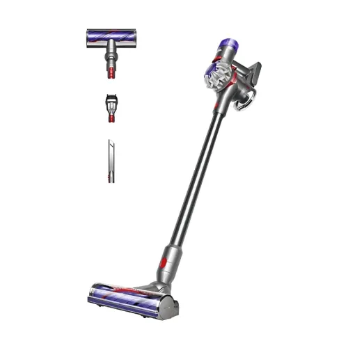 Dyson V8 Advanced Níquel/Plata 130AW 40 min sin cable Aspirador escoba