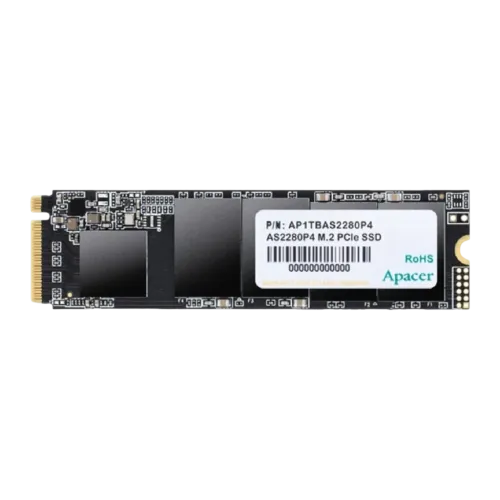 Apacer AS2280P4 1TB NVMe M.2 PCIe 3.0 2280 3000MB/s SSD