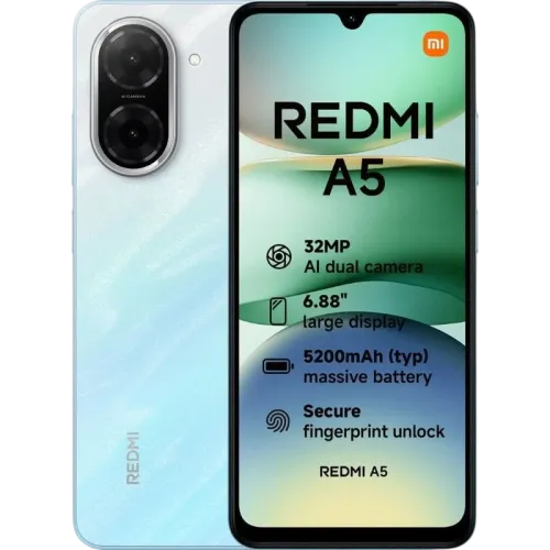 Xiaomi Redmi A5 4GB/128GB Azul 6,88 pulgadas IPS 120Hz 32MP 5200mAh