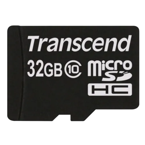 Transcend TS32GUSDHC10U1 32GB Negro/Rojo U1 Tarjeta microSD