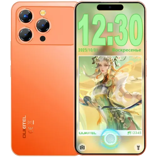 Oukitel P1 Pro 8GB/512GB Naranja 6,7 pulgadas AMOLED 120Hz 50MP 5150mAh 18W NFC