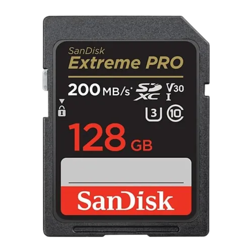 SanDisk Extreme PRO 128GB 200MB/s U3 V30 Tarjeta de memoria