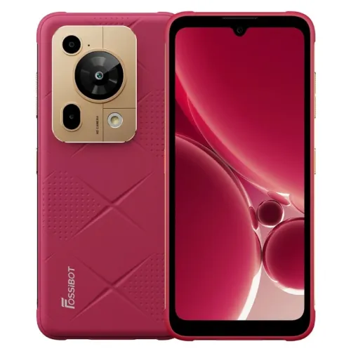 Fossibot F112 Pro 5G 8GB/256GB Rojo Rugged IP68/IP69K 6,88 pulgadas IPS 120Hz 50MP 7150mAh 18W NFC