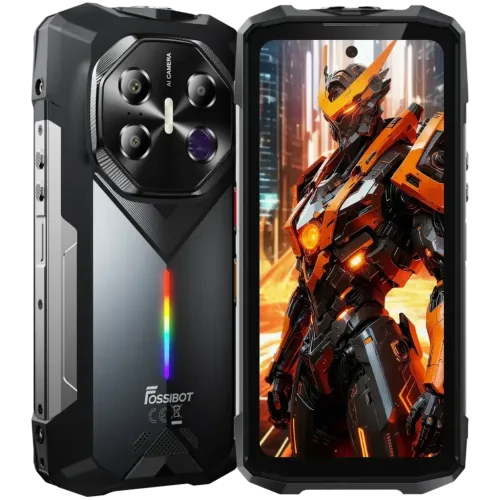 Fossibot F113 12GB/256GB Gris Rugged con visión nocturna IP68/IP69K 6,78 pulgadas IPS 120Hz 64MP 20000mAh 33W NFC