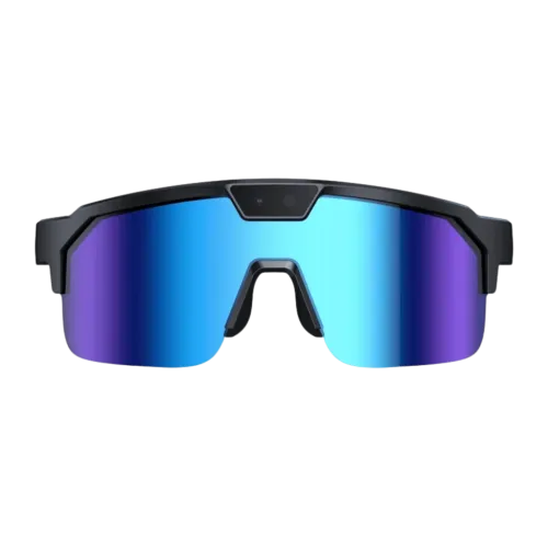 Zeblaze Q01 AI Sports Sunglasses Azul 8MP WiFi Bluetooth Gafas inteligentes