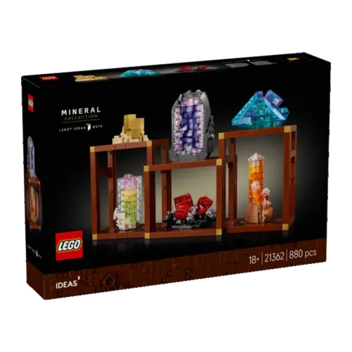 Set de Construcción LEGO Ideas Colección de Minerales 21362 880 Piezas