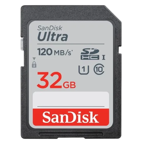 SanDisk Ultra 32GB Negro 120MB/s Clase 10 Tarjeta de memoria