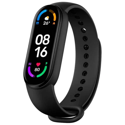 Xiaomi Mi Smart Band 6 1,56 pulgadas AMOLED 19 días +30 deportes 5ATM Pulsera de actividad Negro