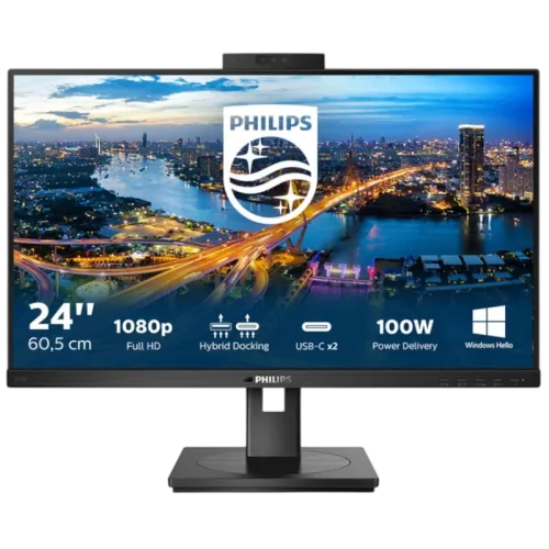 Philips B Line 243B1JH/00 Negro 23,8 pulgadas Full HD IPS 4ms Monitor
