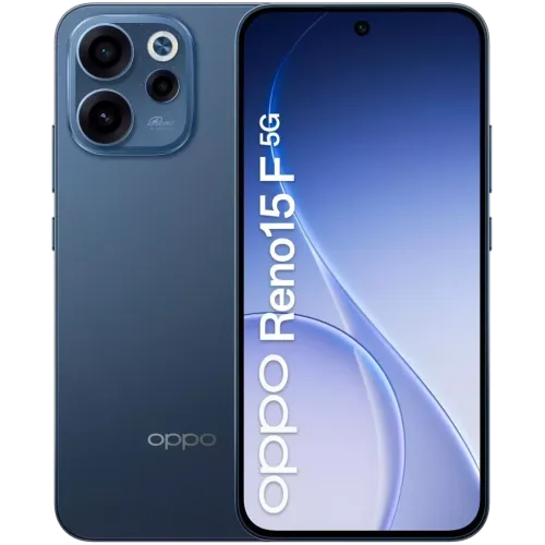 OPPO Reno15 F 5G 12GB/512GB Twilight Azul 6,57 pulgadas AMOLED 120Hz 50MP 7000mAh 80W NFC