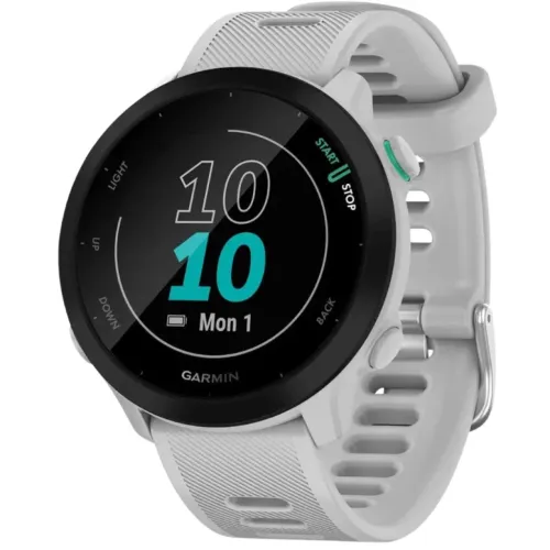 Garmin Forerunner 55 Blanco 1,04 pulgadas MIP 14 días 5ATM Smartwatch