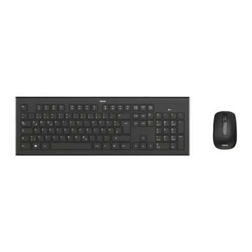 Combo Teclado y Ratón Hama Cortino Inalámbrico RF 2.4GHz Español