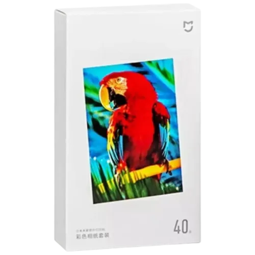 Xiaomi Instant Photo Paper 3 40 Hojas Papel Fotográfico para Xiaomi 1S Set