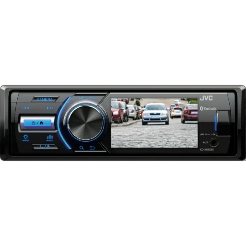 Autorradio JVC Negro 3 pulgadas 1DIN Bluetooth KD-X560BT
