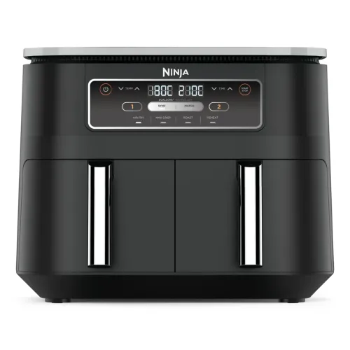 Freidora de Aire Ninja Foodi Dual Zone AF200EU Doble Cesta 7,6L 2400W 4 Funciones