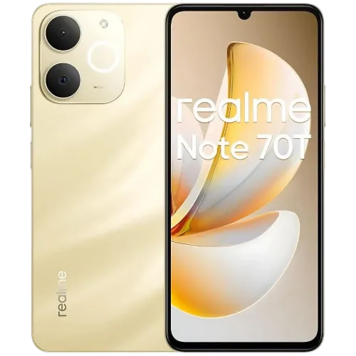 Realme Note 70T 4GB/64GB Dorado 6,74 pulgadas IPS 90Hz 50MP 6000mAh