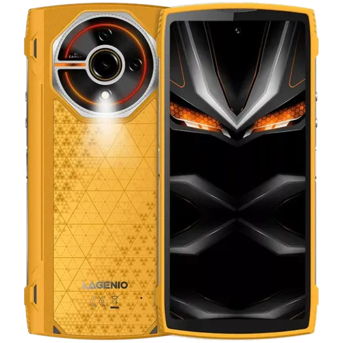 Lagenio Panther 2 4GB/128GB Amarillo Rugged IP68/IP69K 6,7 pulgadas 120Hz 16MP 5150mAh 18W NFC