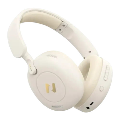 Auriculares Havit H655BT Pro Cancelación de Ruido Diadema Bluetooth 5.3 80h Beige