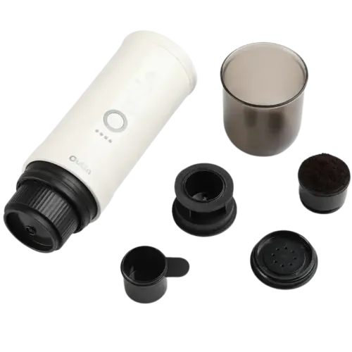 Cafetera Portátil Eléctrica Outin Nano Pearl White  80ml 20 Bares Batería 7500mAh