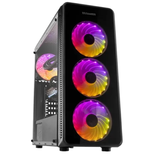 Caja PC NOX Hummer TGM ARGB Cristal templado USB 3.0