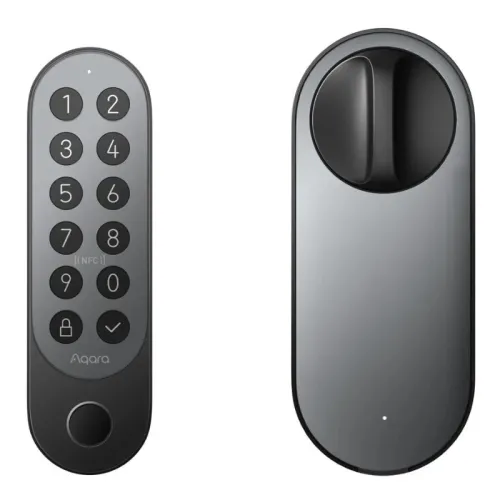 Aqara Smart Lock U200 Negro compatible con Alexa y Google Cerradura inteligente