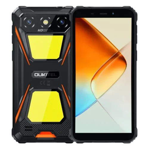 Oukitel G5 4GB/256GB Naranja Rugged IP68/IP69K 6 pulgadas IPS 13MP 6300mAh