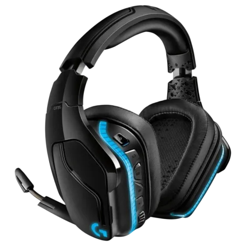 Logitech G G935 Negro/Azul Diadema Auriculares gaming inalámbricos