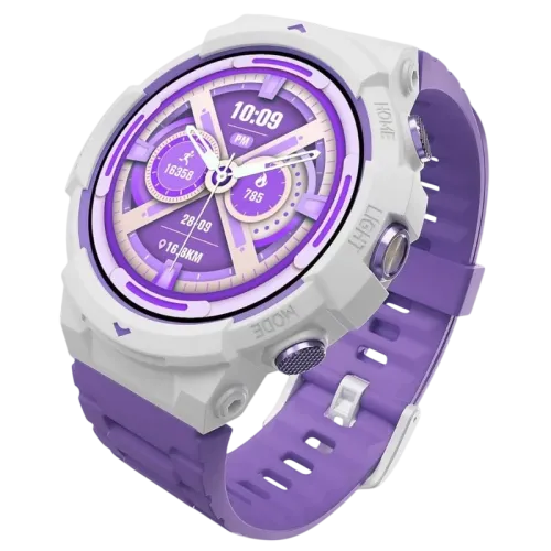 Black Shark GS3 Sport Púrpura 1,43 pulgadas AMOLED GPS 18 días +120 deportes 5ATM IP69K Smartwatch