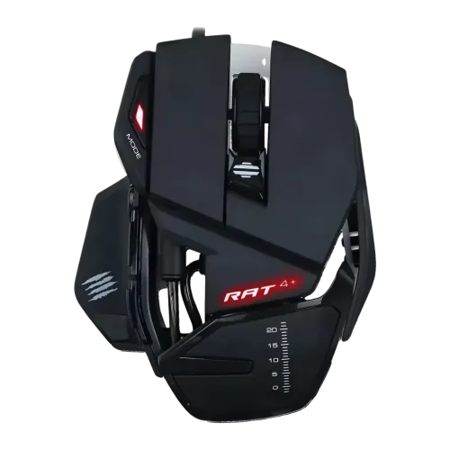 Ratón Gaming Mad Catz R.A.T. 4+ 7200 DPI LED Negro