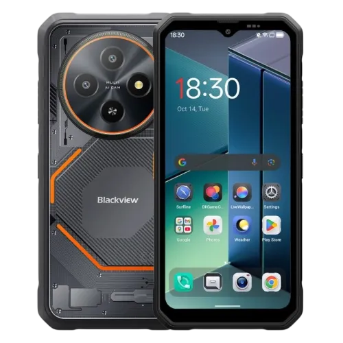 Blackview Fort 2 8GB/256GB Negro Rugged IP68/IP69K 6,56 pulgadas IPS 90Hz 16MP 5000mAh 18W NFC