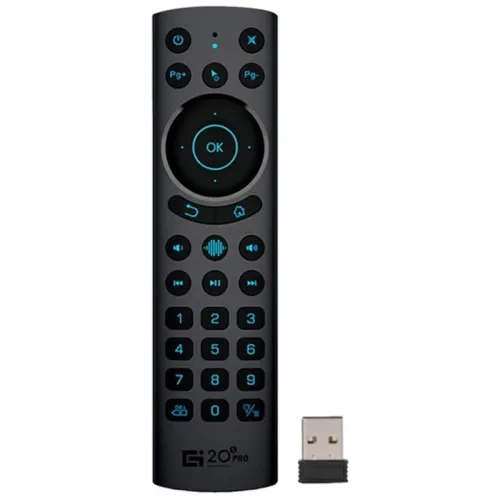 Air Mouse G20S Pro Control por Voz Gyro Retroiluminado