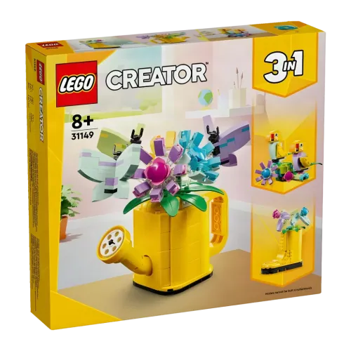 Set LEGO Creator 3 en 1 Flores en Regadera 31149 420 piezas