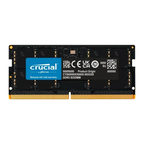 Memoria RAM Crucial DDR5 32GB 5600MHz CL46 SO-DIMM CT32G56C46S5